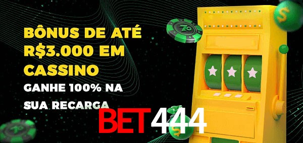 Bet444 melhor bônus de depósito